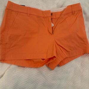J. Crew Vibrant Orange 3.5” short